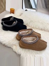 Boots Fashion Winter Snow Fur Ladies Tassman Tube All real wool Warm Shoes Student Women Short 230815