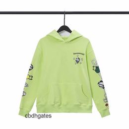 Chromezhearts Sweaters Hoodie Designer 2023 Hoodies Ch Corolla Heart Sweater Coat Unisex Hooded Kirin Arm Apple Green Graffiti Hoodie Top