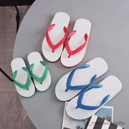Slipper Kids Slippers 2023 Spring Summer New Boys and Girls Fashion Casual Solid Flip-flops Kids Shoes Version Cool R230815