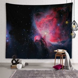 Tapestries Mysterious Milky Way Galaxy Tapestry Black Hole Planet Wall Art Decoration Dorm Room Aesthetics Living Room Bedroom Home Decor R230815