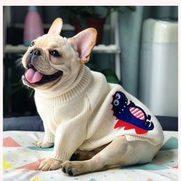 Dog Apparel MPK Dog Clothes Posh Turtleneck Dog Sweater Dog Dinosaur sweater 230814