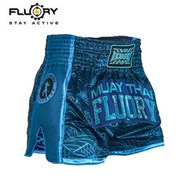 Outdoor Shorts FLUORY Mens Muay Thai professional breathable fighting Free Combat Mixed Martial Arts Boxing Sanda Training shorts 230814