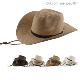 Caps Hats Wide Brim Sunscreen Foldable Adjustable Summer Hat Adult Children Spring Outdoor Straw Hat Male Hat Z230815