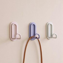 Hooks Multi-purpose Wall Hook Behind-door Key Clothes Hanger Bathroom Organiser Robe Towel Holder Rack Kitchen Hardware Shelf