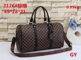 NEW Duffle bag designer luggage luxury travel bag temperament versatile large capacity nylon letter handbag material travel wear bag Popular styles KEEPALL