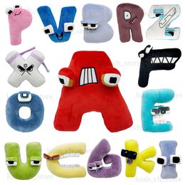 NEW Alphabet Lore Plush Toy Stuffed Plushie Doll Toys ldren Kawaii Cartoon Doll 26 English Letters (A-Z) Kids Birthday Gift T230815