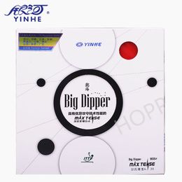 Table Tennis Raquets YINHE BIG DIPPER Sticky Forehand Offensive Table Tennis Rubber Pips-in GALAXY Original Ping Pong Sponge 230815