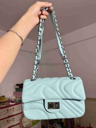 2023 Spring Style Small Fresh Embroidered Thread Lock Buckle Bag Fragrance Chain Fashion Versatile One Crossbody Bagstylishdesignerbags