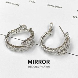 Luxury Bvlgr top jewelry accessories designer woman Baojia Style New Snake Head Ear Studs Earrings Hot Selling Classic Premium Design Earrings jewelry high quality