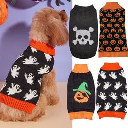 Dog Apparel Pet Sweater Christmas Halloween Costume French Bulldog Funny Clothes for Small Medium Dogs Winter Warm Dog Clothes Pet Supplies 230814