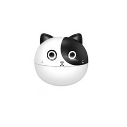 Cute Milk cat Kids Earbuds in-Ear Wireless Bluetooth with Microphone, 36 Hours Play time, Low Latency, is The Best Gift for Halloween, Birthday