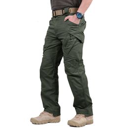 Mens Pants Summer Quick Dry Men Stretch Military Tactical MultiPockets Work Trousers Lightweight Workout Hiking Camping 230815