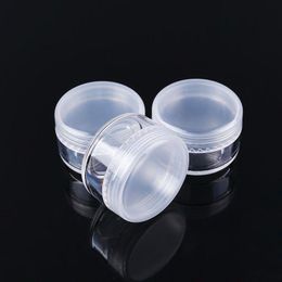 60pcs 3 Gram / 3ML Empty Sample Containers with Lids, Plastic