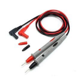 100Pair 20A 10A Needle Tip Probe Test Leads Pin 10A Universal Digital Meter Multi Meter Tester Lead Probe Wire Pen Cable