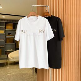 Designer Mens t shirt Casual Monogram Print Creative Essentail Shirt Breathable Slim Short Sleeve t shirt Mens Black White Asian size M-3XL