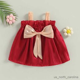 Girl's Dresses Summer Newborn Baby Girl Dress Infant Girl Sleeveless Dresses Christening Gowns Princess Birthday Dress for Baby Girls Clothes R230815