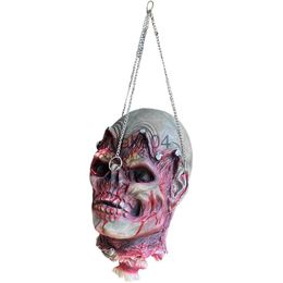 Novelty Items Head Halloween Hanging Props Body Scary Prop Decor Parts Human Horror Severed Cut Zombie Off Fake Blood Trick Ornaments Cosplay J230815