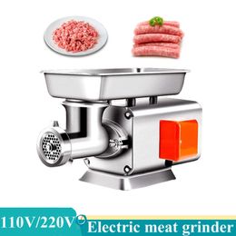 Electric Meat Grinder Heavy Duty 1100W Max Powerful Home Sausage Stuffer Meat Mincer Food Processor