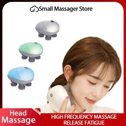 Head Massager Head Massager Helps Sleep Relax Relieve Headache Knead Scalp Massage The Whole Body Electric Massager Health Care Relax 230815