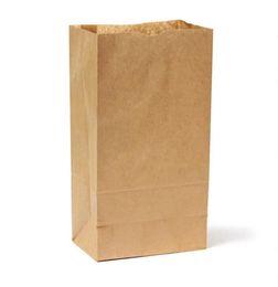 30*15.5*10cm Fine Kraft Paper Bags Customized Food Bread Candy Packaging Shopping Party Takeaway Baking Recyclable Grocery Bag Custom LOGO