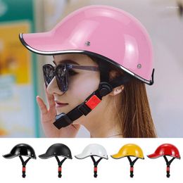 Motorcycle Helmets Helmet Baseball Ca-p Style Half Face Electric Scooter Bicycle Men And Women Classic Anti-UV Safety Hard Hat