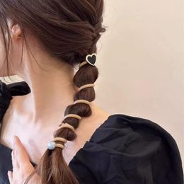 Hair Rope Telephone Cord Hair Ring Ponytail Rubber Band Head Rope Headdress Janpanese Style Elastic Wavy Hair Accessories