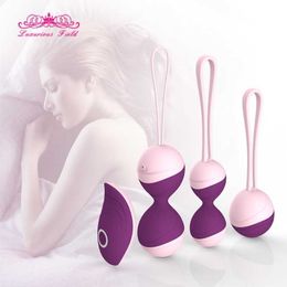 Sex Toy Massager Safe Silicone Vagina Balls Vibrators for Women Sexy Kegel Ben Wa Tighten Exercise Womams