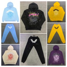 Felpe con cappuccio da uomo Felpe Designer Pullover Spider Sp5der Young Streetwear Thug 555 Angel Felpa con cappuccio Uomo Donna 11 Web Hooded Printing Tech