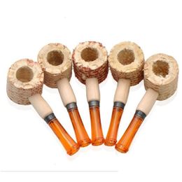 Smoking Pipes Adt Handmade Portable Corn Pipe Accessories Men Natural Corncob Arrival Practical Gadget 1 16Yd J2 Drop Delivery Home Dhafx