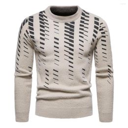 Men's Sweaters Autumn Winter Mens Fashion O-Neck Pullovers Men Loose Harajuku Style Casual Sweater Male Trendy Knitted M-Xxl