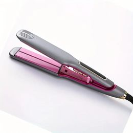 Professional Salon-Grade Hair Straightener with Floating Ceramic Disc and Digital Control for Home Use