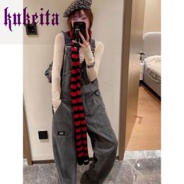 Scarves Harajuku Y2k Gothic Stripe Long Scarves Japanese Punk Fashion Women Scarf Autumn Winter Streetwear Warm Knitted Scarf 230815