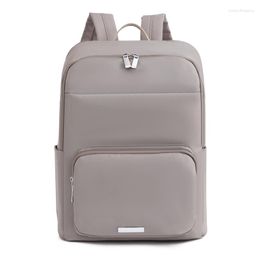 Backpack Women Backpacks Preppy Students Nylon Cloth Brand Large Capacity Travel Bag Solid Simple Harajuku Chic Fashion Unisex