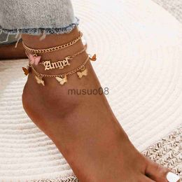 Anklets Bohemia Shell Chain Anklet Sets For Women Sequins Ankle Brelet On Leg Foot Trendy Summer Beh Jewellery Gift J230815