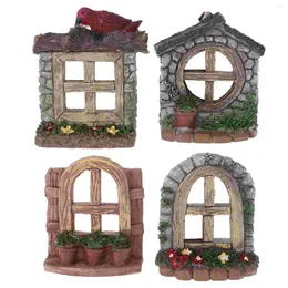 Garden Decorations The Sign Landscape DIY Ornament Miniature Accessories Pots Decor Decoration Adornment Front Door Planters