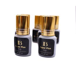 IB Super Plus Glue For Eyelash Extensions Gold Hat Korea Lasting Dry Fast Lash Adhesive 1-2s Long Lasting Eyelashes Mascara E302