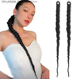 New Concubine Synthetic ponytail New Chinese Style Twisted Brain Twisted Brain Hot Girl Boxing Brain Dirty Brain Hip Hop ponytail Z230816