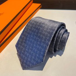 2023 Year New Arrival Ties Men Neck Ties Fashion Mens Neckties Designer Handmade Business Leisure Cravat Luxury Top Quality With Original Box