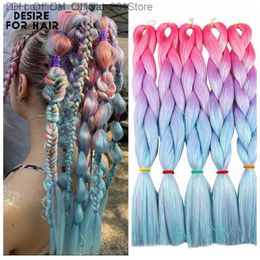 Desire for Hair 5 Pack Synthetic Woven Hair Christmas Colour Mix Tinsel Sparkling Green Synthetic Hair Extension Giant Woven Z230816