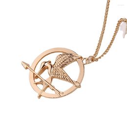 Pendant Necklaces Fashion Punk Style Mockingjay Necklace Movie Jewelry