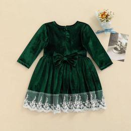 Girl's Dresses Baby Girls Dress Clothes Baby Coral fleece Dresses for Girls Long Sleeve 1st Birthday Clothing Outfits Girl Clothes