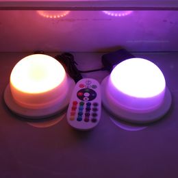 Battery LED Light System Colours Changing Blue White Flashing Remote Control For Table Chair VC-L117