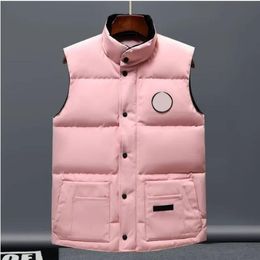 Kanada ABD Kış Dış Mekan Popülerlik Erkekler Aşağı Yelekler Lüks Vücut Yürütmeci Moda Ceketleri Kadın Gilet Tasarımcı Erkek Doudoune Luxe Kaz Vese Homme 01