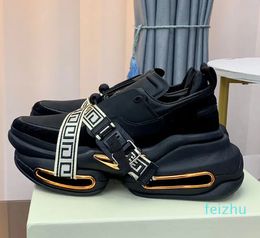 Mens Ladies Latest Spring sports shoes Fashion Trend Designer Brand Sneakers Thick Sole Heightened Black Mens Shoess Top Quality