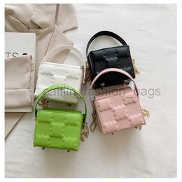 Cross Body Biscuit pattern small fresh portable square 2023 new popular crossbody high-quality and versatile women's caitlin_fashion_bags