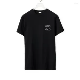 Lowe Women's Designer Men's And T Shirts Fasion Designer T-shirts Tops Short Sleeved Casual Summer Fashion Luxury Shirt Clothing