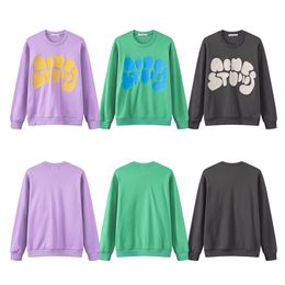 Men's Sweaters 23SS AC AutumnWinter Heavy Pullover Embroidery Alphabet Top Quality Men Women Sweater 230814