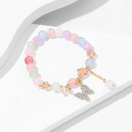 Charm Bracelets Fruit Flavor Sweet Candy Color Watch Bracelet Compressed Tablet