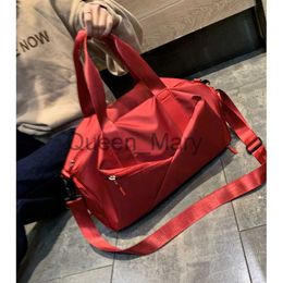 Duffel Bags Ruffle Women's Travel Bag Men's Luggage Handbag Large Capacity Duffel Bag Weekend Big Baggage Tote Female Shoulder Crossbody Bag J230815