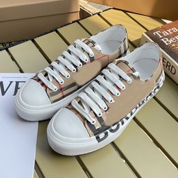 Casual shoes Men Women Low Top Shoes Canvas Shoe Designer Luxury Top Quality Retro Plaid Cotton Running Shoes Tennis Sneakers